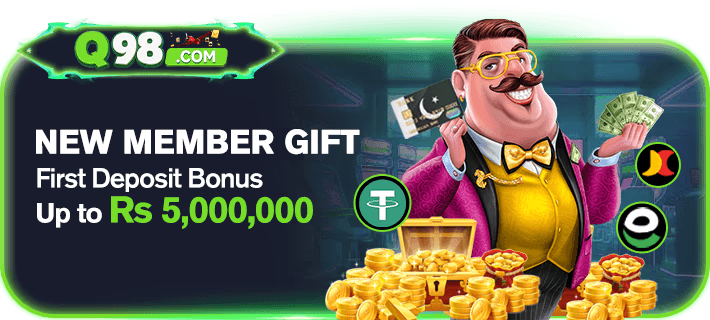 Q98 Game is an online mobile gaming application